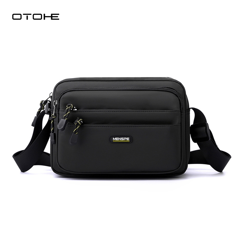 OTOHE ผู้ชายไหล่กระเป๋าเป้สะพายหลัง Oxford ผ้า Crossbody กระเป๋าขนาดใหญ่ความจุกระเป๋าสลิงกระเป๋าแฟชั่น Messenger กระเป๋า