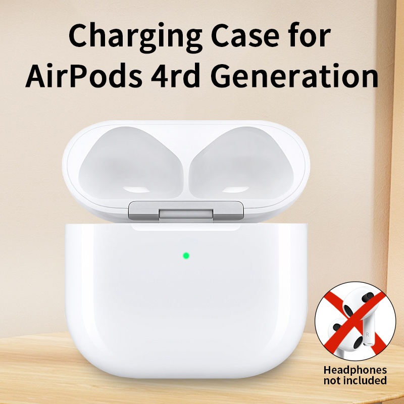 สําหรับ-airpods 4 620mAh กล่องชาร์จไร้สายเปลี่ยนหูฟังบลูทูธเคสชาร์จ