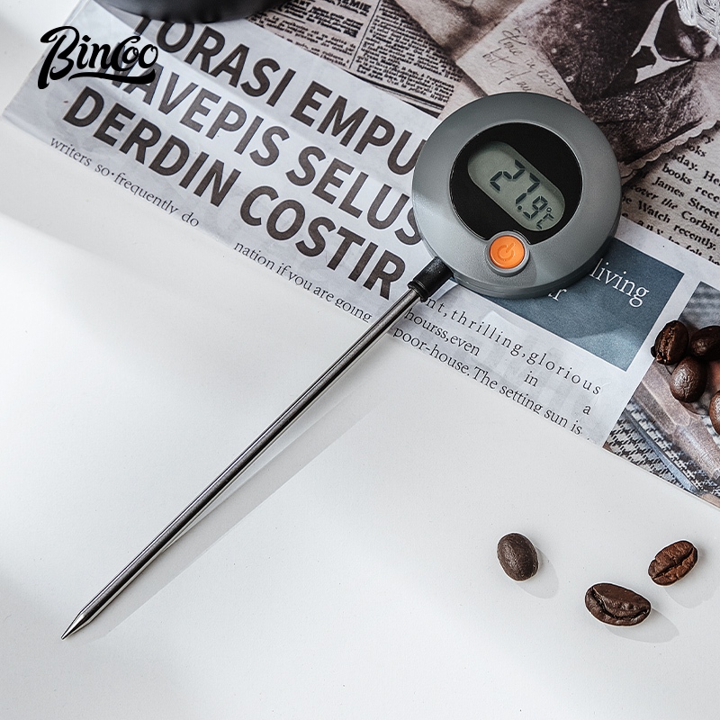 Bincoocoffee เครื่องวัดอุณหภูมิอิเล็กทรอนิกส์เครื่องมือวัดอุณหภูมิน้ําเฉพาะ Probe สําหรับกระถางดอกไม