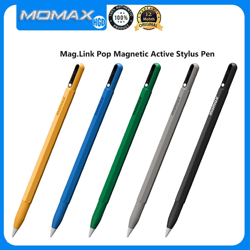 Momax Mag.Link Pop Magnetic Active Stylus Pen ปากกาหน้าจอสัมผัสสากล