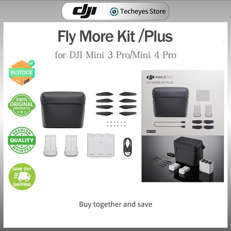 ชุดอุปกรณ์เสริม DJI Mini 4 Pro Fly More Kit Plus สำหรับ DJI Mini 4 Pro/Mini 3 Pro