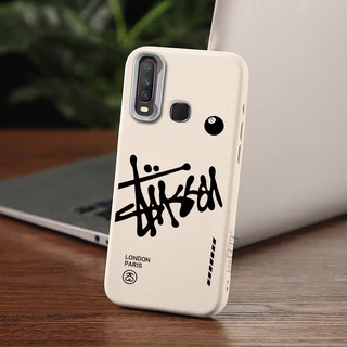 Soft Case For VIVO 1901 1902 1904 1906 1916 1915 Fashion English Pattern Matte Phone Casing Protective Cover
