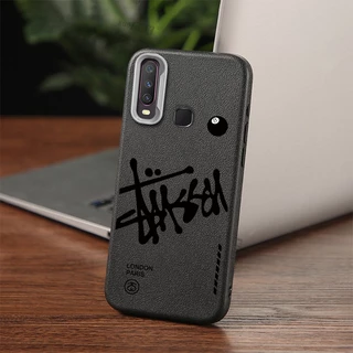 Soft Case For VIVO 1901 1902 1904 1906 1916 1915 Fashion English Pattern Matte Phone Casing Protective Cover