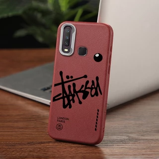 Soft Case For VIVO 1901 1902 1904 1906 1916 1915 Fashion English Pattern Matte Phone Casing Protective Cover