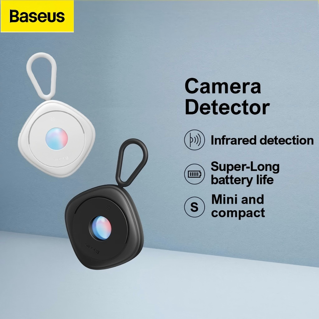 Baseus เครื่องตรวจจับกล้องอินฟราเรด ป้องกันการแอบมอง ขนาดเล็ก สําหรับโรงแรม ท่องเที่ยว