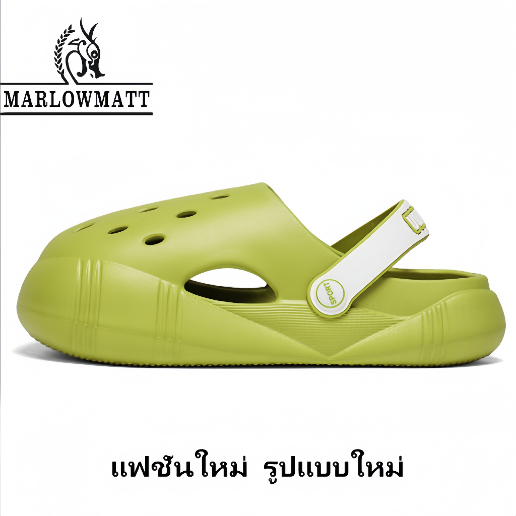 Marlowmatt รองเท้าแตะเด็กผู้หญิง Big Toe รองเท้ารองเท้าแตะกันน้ํากันลื่นระงับกลิ่นกายรองเท้ารูแบน