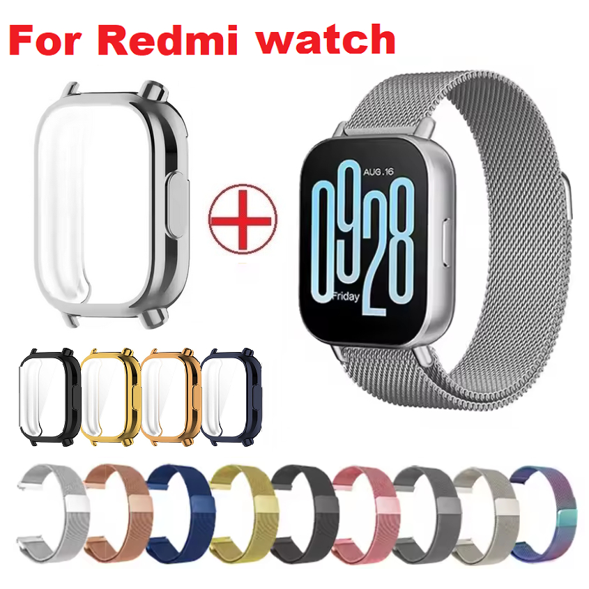 เคส สาย Redmi Watch 6 Active Strap Redmi Watch 5 Active Strap Milanese Loop For Redmi Watch 5 active