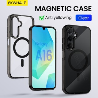 BKWHALE แม่เหล็กโปร่งใสเคสโทรศัพท์สําหรับ Samsung Galaxy A16…