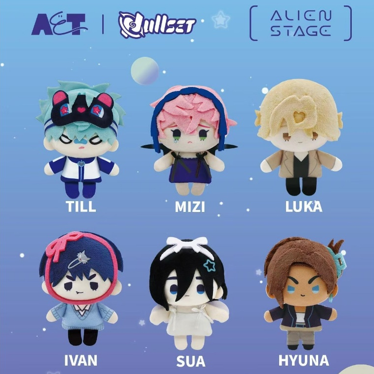 【CACG】ALIEN STAGE Nullset Plush Mini Doll Pendantจี้ตุ๊กตามินิตุ๊กตา
