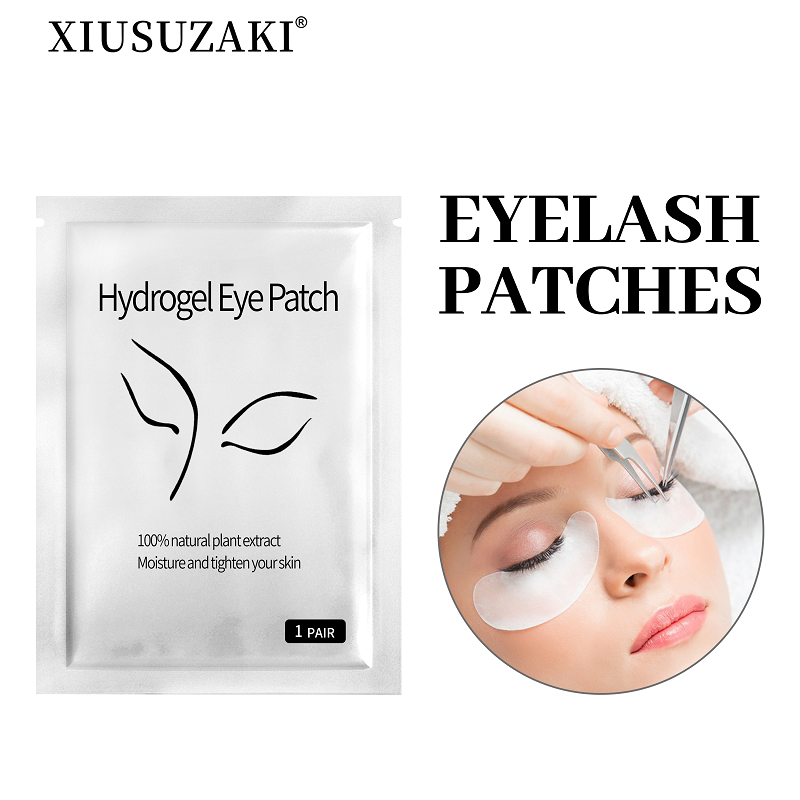 XIUSUZAIKI 50 คู่/แพ็คใหม่แพทช์ขนตาภายใต้ Eye Pads Lash Eyelash Extension กระดาษแพทช์ Eye เคล็ดลับสติกเกอร์ Make Up เครื่องมือ