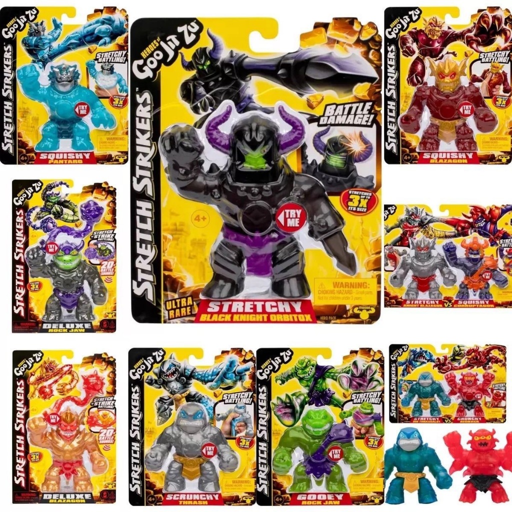 ฟิกเกอร์ Heroes of Goo Jit Zu Dino X-Ray Blazagon The Dragon ของเล่นสําหรับเด็ก