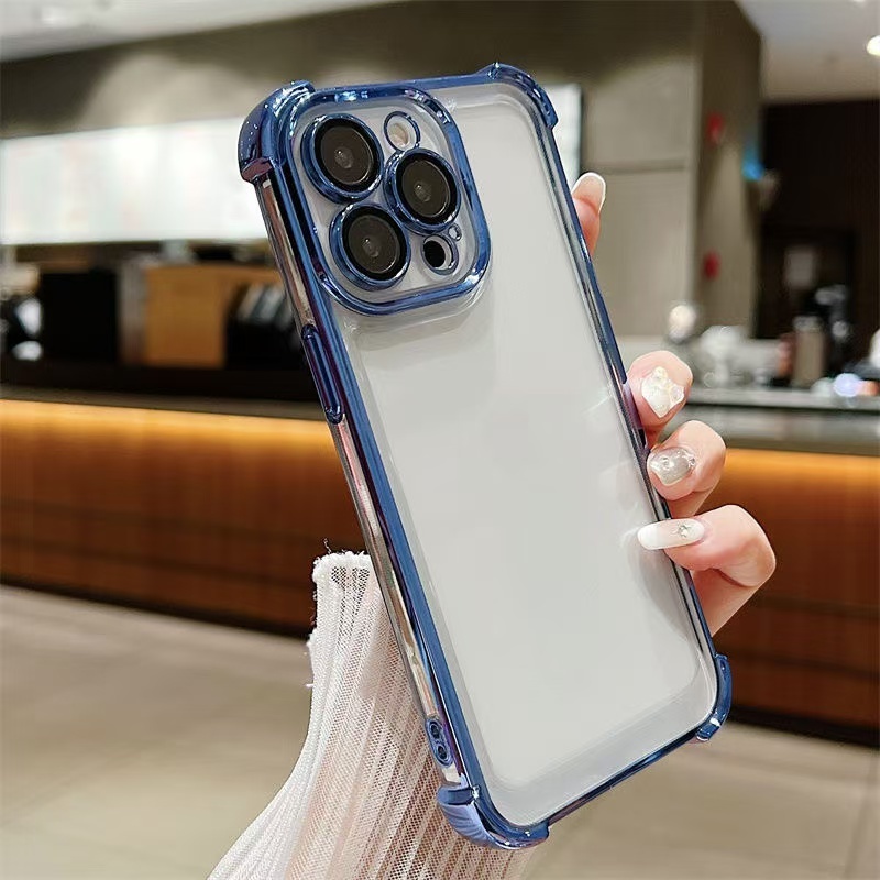 เคส Realme Note 60 Note 50 C63 C61 C63S C53 C51 13 Plus 13 Pro 5G 13 Pro Plus C65 4G C67 4G C55 Anti Fallสี่มุมเคสโทรศัพท์