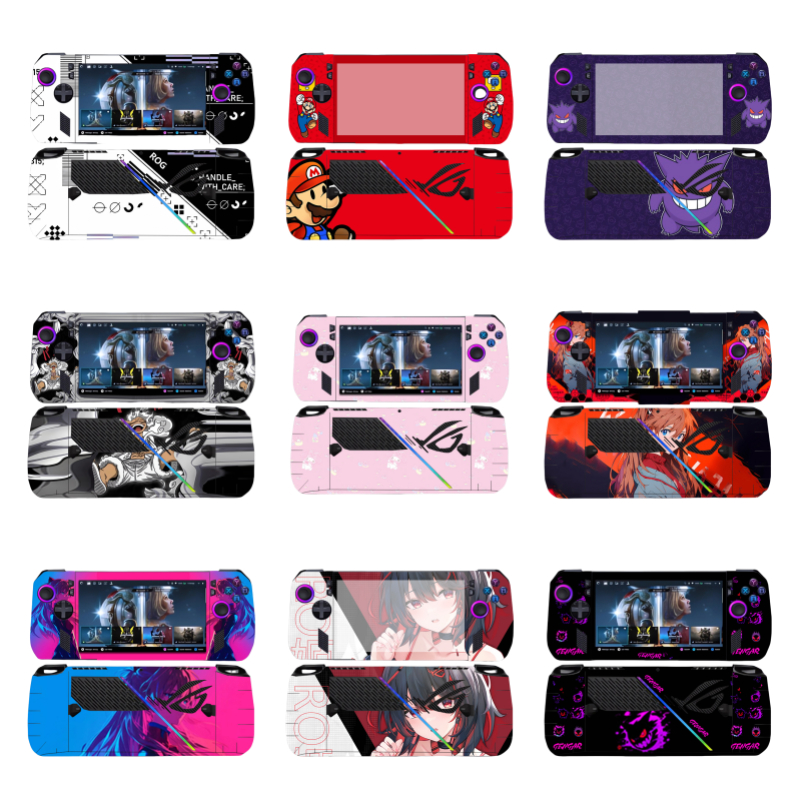 สติกเกอร์ป้องกัน ROG ally x สําหรับ ROG ally x, สติกเกอร์ ROG ally x, อุปกรณ์เสริม ROG ally x, สติกเกอร์ ROG ally x, สติกเกอร์ ROG ally x Skin