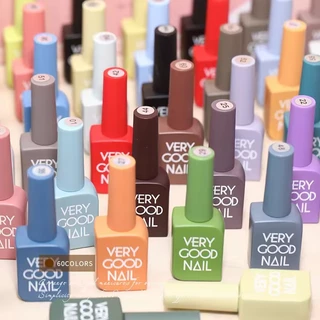 พร้อมส่ง สีเจล VERY GOOD NAIL 60สี 1ชาตแถมท็อปกับเบสและชาตสี ทาเล็บ (ขนาด15ml)