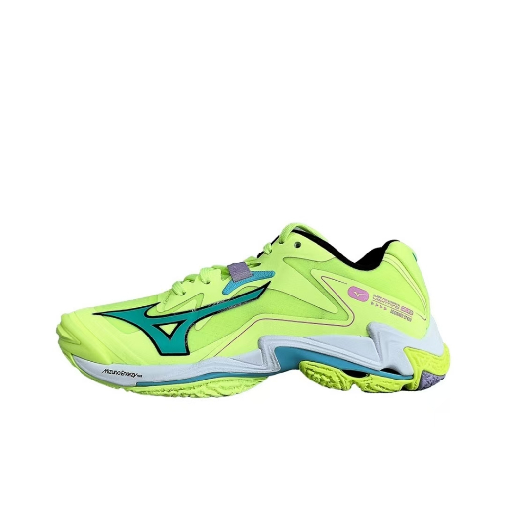 Mizuno Wave Lightning Z8 Unisex Professional Low Cut Volleyball Shoes Fluorescent Green