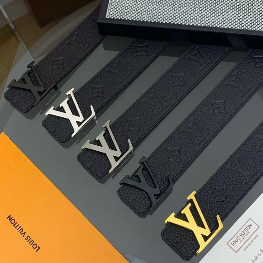 หัวหัวเข็มขัดหลายตัวขนาด 4.0 มม. สําหรับผู้ชายระดับไฮเอนด์ที่คู่กับเข็มขัด [พร้อมกล่องของขวัญเดิม]