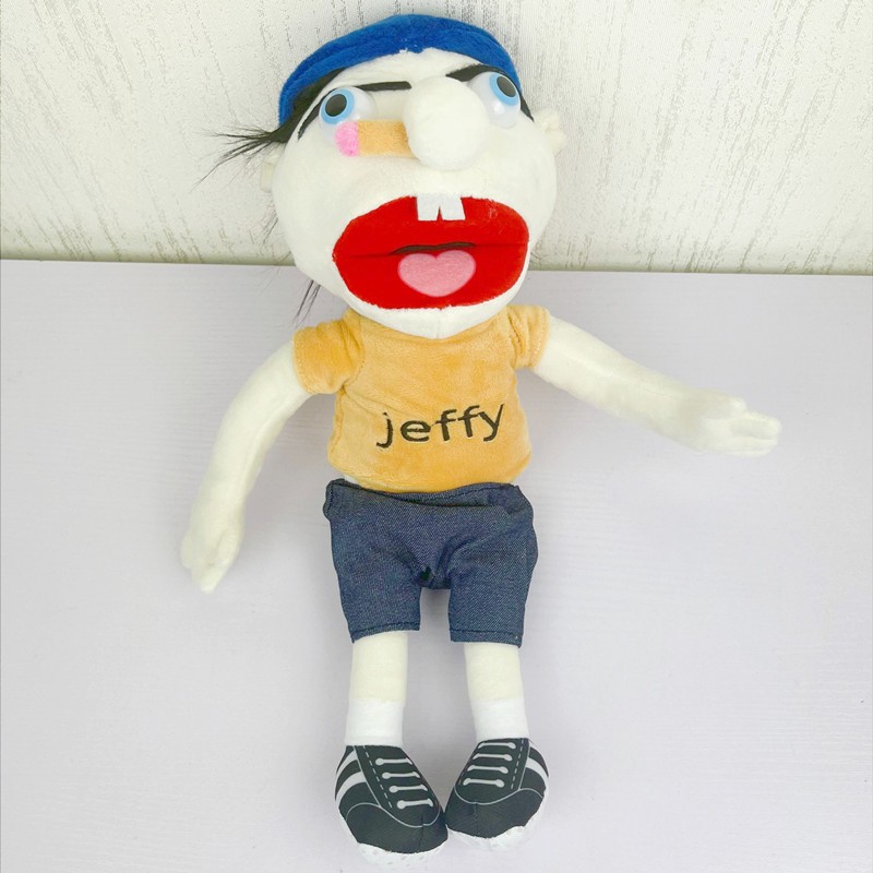 Jeffy jeffy ตุ๊กตาหมวกเกมอะนิเมะเกมของเล่นการ์ตูน jeffy jeffy ตุ๊กตาตุ๊กตาตุ๊กตาของเล่นเด็กของขวัญ