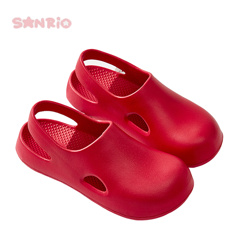 Sanrio รองเท้าแตะ รองเท้าหัวโตผู้หญิง กันลื่น พื้นหนา พื้นนิ่ม เหมาะกับฤดู