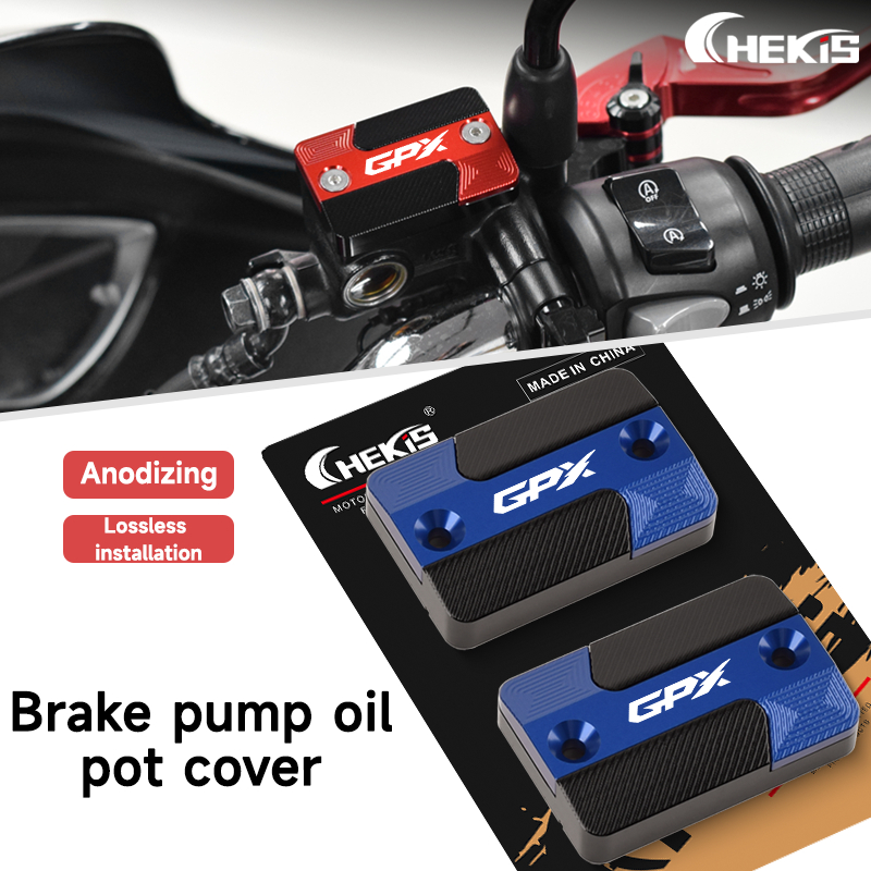 Chekis ดัดแปลงเบรคตกแต่งฝาครอบปั๊มด้านบนเบรคน้ํามันฝาครอบถ้วยน้ํามันอุปกรณ์เสริมสําหรับ SYM GPX DRON