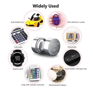 Panasonic 1.5V เซลล์ปุ่ม LR41/LR44/LR1130 แบตเตอรี่อัลคาไลน์ เหมาะสําหรับรีโมทคอนโทรลรถยนต์ เครื่องคิดเลข รถของเล่น นาฬิกา เครื่องชั่งอิเล็กทรอนิกส์ขนาดเล็ก
