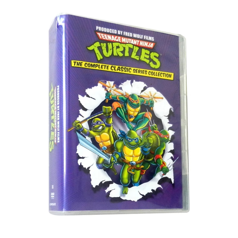 ดีวีดีเต่านินจาแบรนด์ใหม่เต่านินจาวัยรุ่น 23DVD แอนิเมชั่นผลงานที่สมบูรณ์