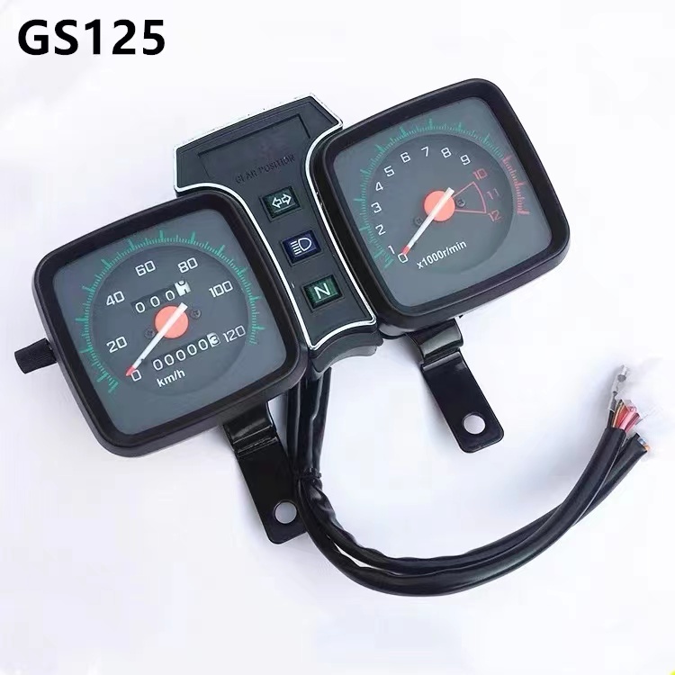 สําหรับ Suzuki GS125 TRS GT125 METER ASSY มาตรวัดความเร็ว มาตรวัดความเร็ว มาตรวัดความเร็วรอบ