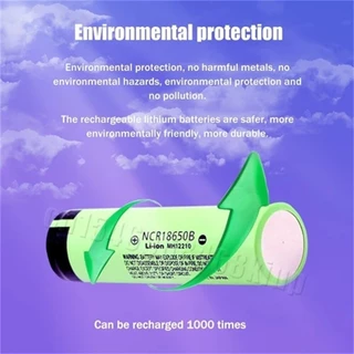 แบตเตอรี่ลิเธียมไอออนแบบชาร์จไฟได้ Panasonic 3.7V ใหม่ NCR18650B 3400mah เหมาะสําหรับไฟฉาย ของเล่น กล้อง แล็ปท็อป ฯลฯ