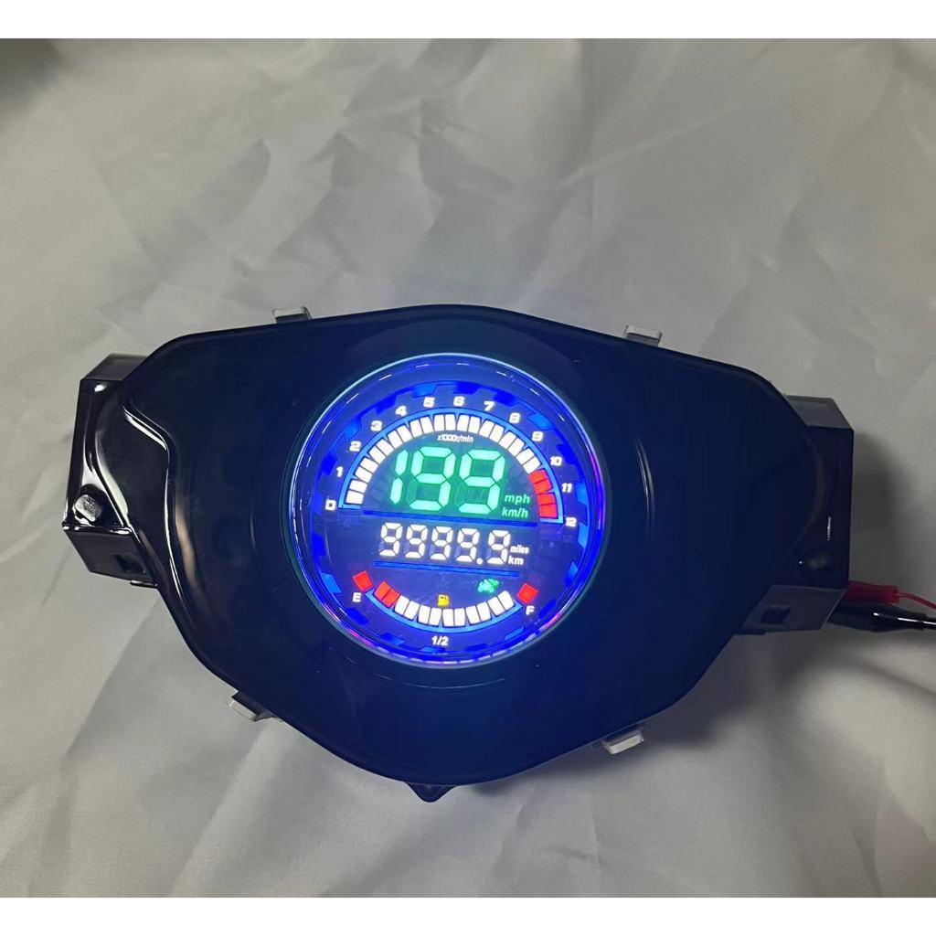 สําหรับ Honda Wave125x Wave125 X Ultimo W125x Wave 125x Digital Meter Led Speedometer เครื่องวัดระยะทาง Assy สําหรับ Revo Lama Revo กฎหมาย Motorstar Zest X110