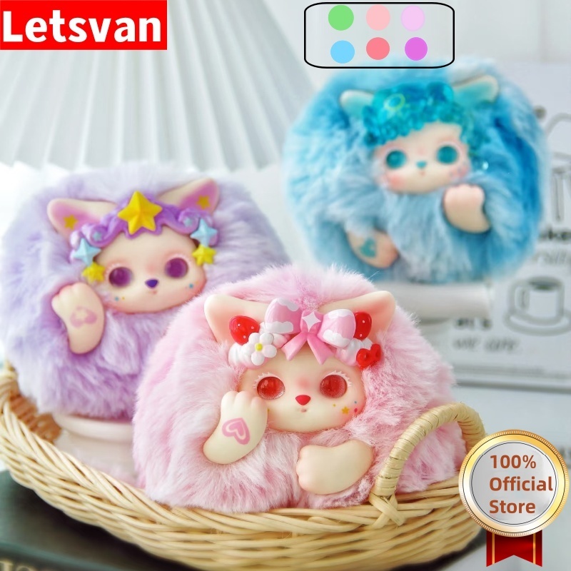 [Spot] 100% genuine Letsvan FUNII โมเดลฟิกเกอร์ กล่องสุ่ม สุ่มตุ๊กตา blind box toy ใหม่ของเล่นตุ๊กตา hand-done กล่องตาบอดแฟชั่นของเล่นตุ๊กตาสร้างสรรค์ของขวัญ