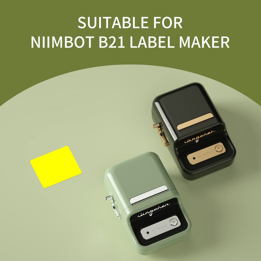 NIIMBOT B21/B1/B3S ฉลากกระดาษความร้อนสีสัน ฉลากบาร์โค้ด ฉลากราคา ฉลากวันที่ ฉลากเอกสารสำนักงาน - รูปที่ 2