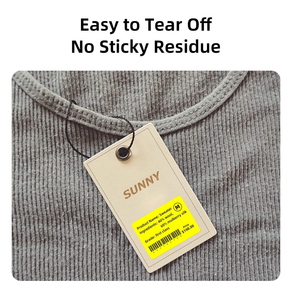 NIIMBOT B21/B1/B3S ฉลากกระดาษความร้อนสีสัน ฉลากบาร์โค้ด ฉลากราคา ฉลากวันที่ ฉลากเอกสารสำนักงาน - รูปที่ 4