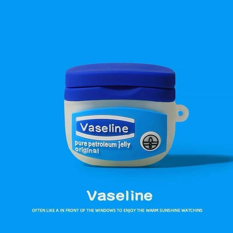 VASELINE 3ง สร้างสรรค์หูฟังสําหรับ แอร์พอด 4 1 2 3 มือโปร 2 จําลองวาสลีนไร้สายบลูทูธหูฟังชาร์จกรณีรว