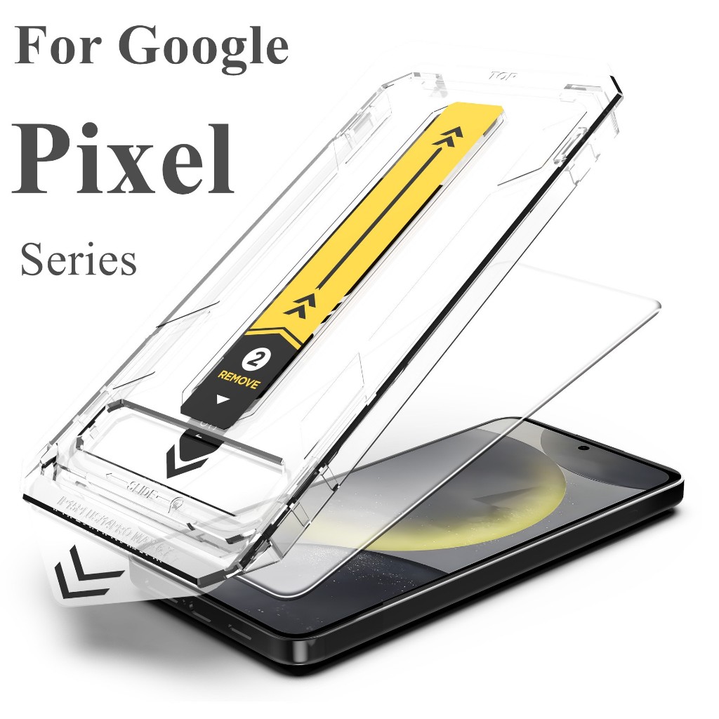 สําหรับ Google Pixel 10 Pro XL 9 Pro XL พิกเซล 8 Pro 8A พิกเซล 7A กระจกนิรภัยป้องกันหน้าจอพร้อมชุดติดตั้ง - ฟิล์มป้องกันแรงกระแทก