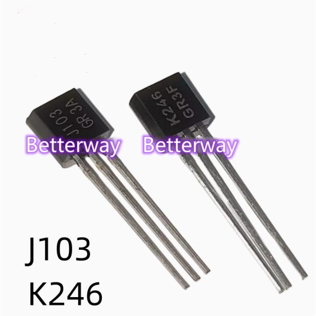 10 ชิ้น original J103 K246 2SJ103 2SK246 TO-92 ใหม่เดิม