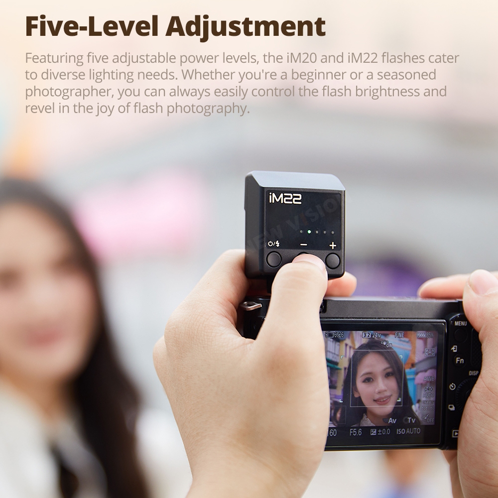 Godox IM20/IM22 IFlash Camera Flash Li-ion Battery Type-c Port Charging