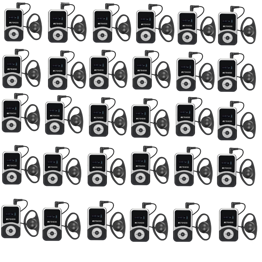 Retekess T131 ตัวรับสัญญาณไร้สายสำหรับหูฟังเดี่ยว