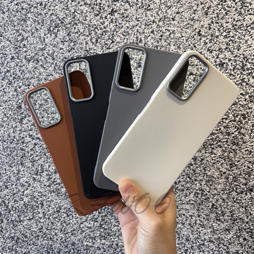 Infinix Hot 50 Pro Plus 50i Slim Leather Skin Camera Ring ถอดเคส TPU แบบนุ่มได้
