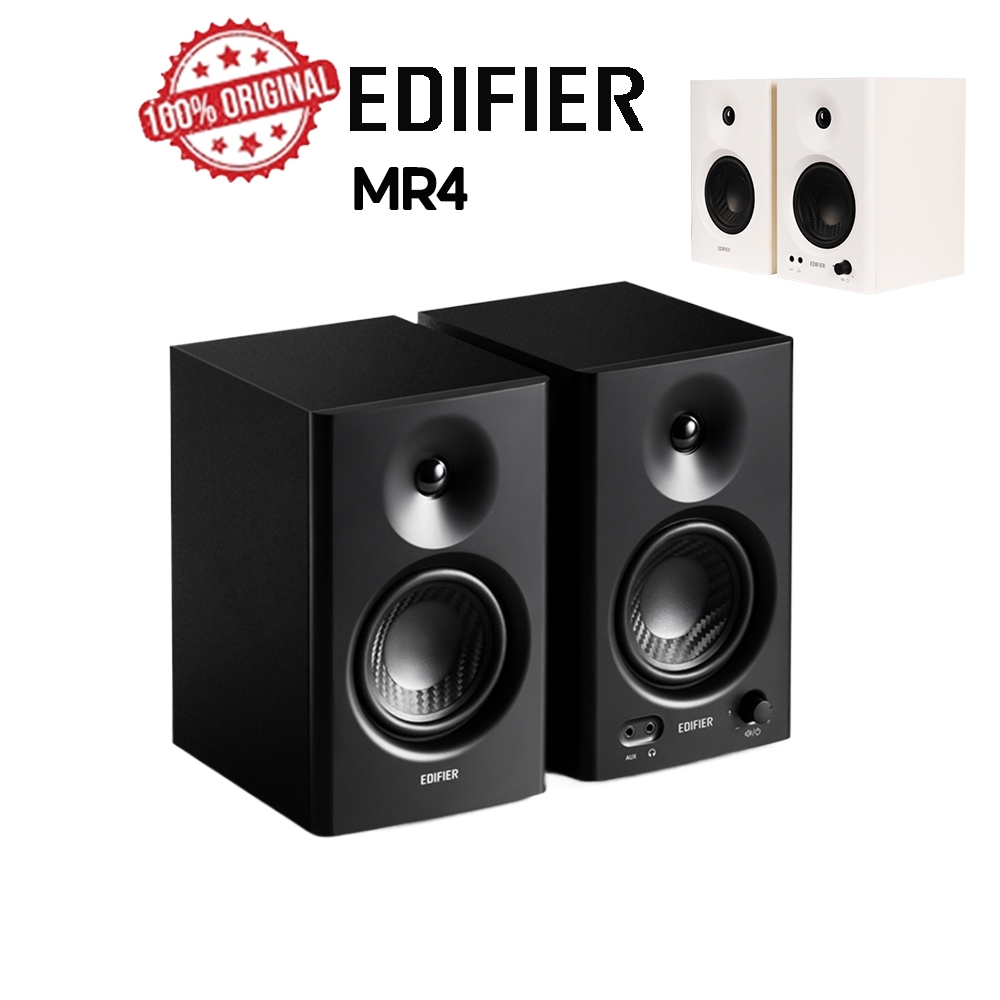 Edifier MR4 Powered Studio Monitor Speakers โหมดมอนิเตอร์และดนตรีเพื่อพอดีกับสารเสนาริโอต่างๆ
