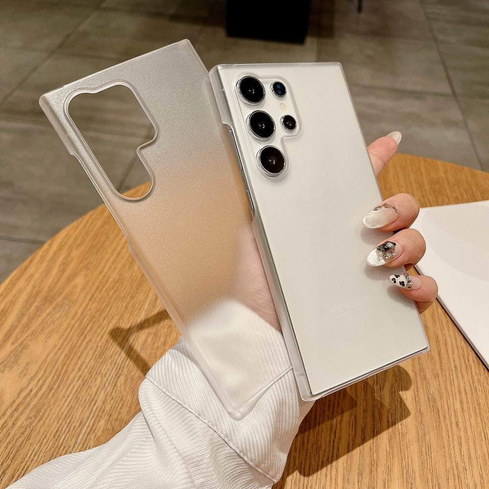 ฝาครอบพลาสติกเคลือบสําหรับ Samsung Galaxy Note 10 20 S22 S23 S24 S25 S26 Plus Ultra กรณีกันกระแทก Ultra Thin Hard S23 S24 S25 FE ฝาครอบ