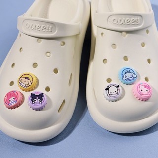 รองเท้าแตะแฟชั่น อุปกรณ์เสริม, Crocs Jibbitz Charms, jibbitz Set, อุปกรณ์รองเท้า ลายดอกไม้