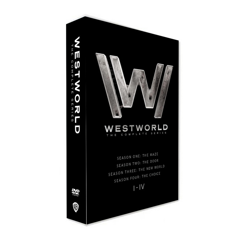 ดีวีดีใหม่เอี่ยม Westworld Westworld ซีซั่น 1-4 12DVD ซับการออกเสียงภาษาอังกฤษ