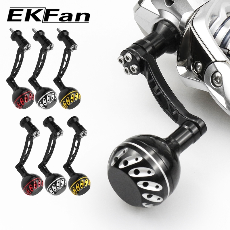 Ekfan DIY ปั่นรอกตกปลาจับอลูมิเนียมอัลลอยด์ตกปลาชิ้นส่วนสําหรับ Daiwa Shimano 5000 ชุดเครื่องมือรีล