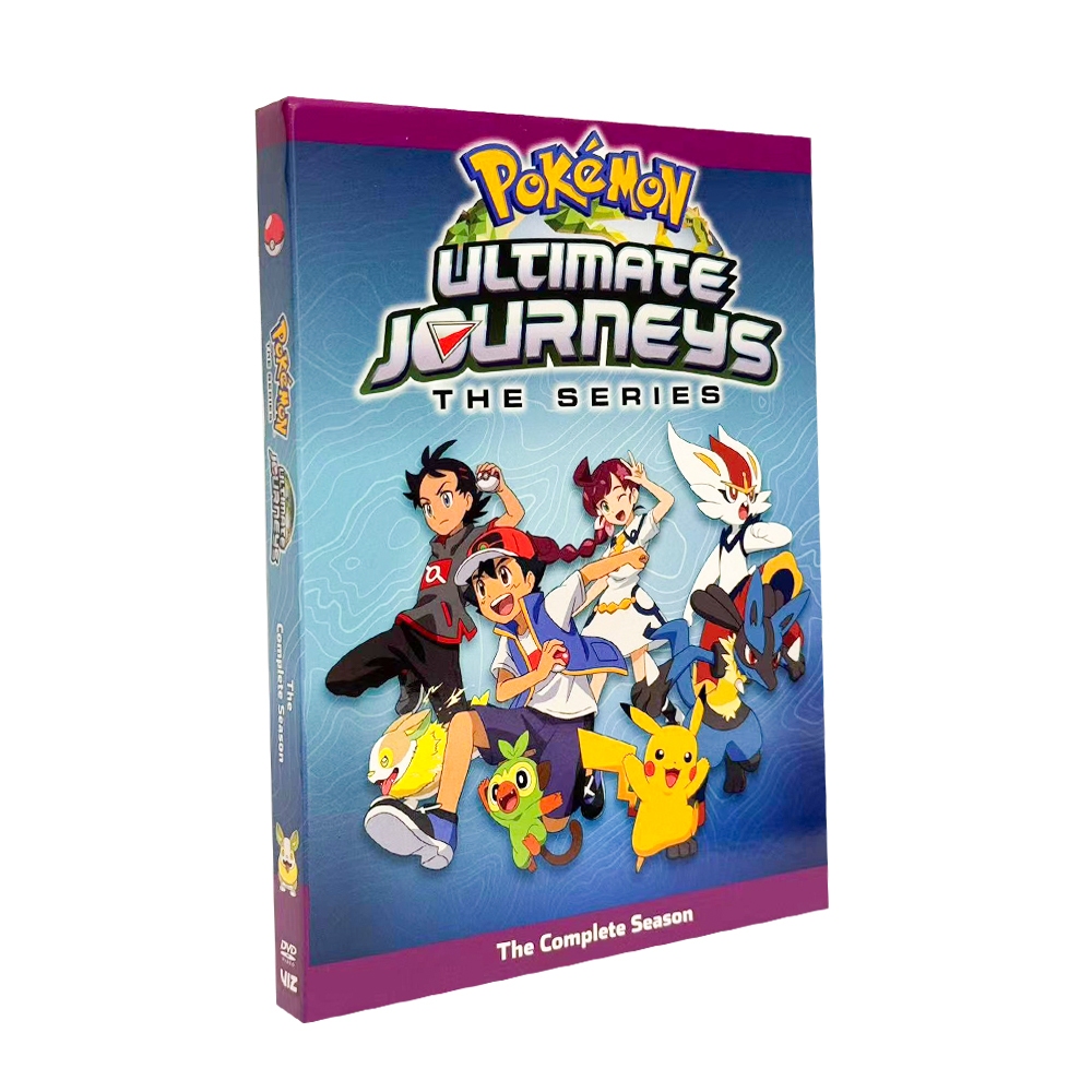 Pokemon the Series Ultimate Journeys 6DVD คําบรรยายการออกเสียงภาษาอังกฤษ