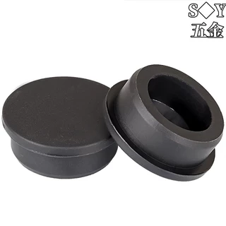 (((M2-M96) สีดํา T-Type ซิลิโคนปลั๊กซีลกันน้ําปลั๊กรูยางปลั๊กยางนุ่มรอบรู Plugging พลาสติกฝาครอบ M56789101112131415-96