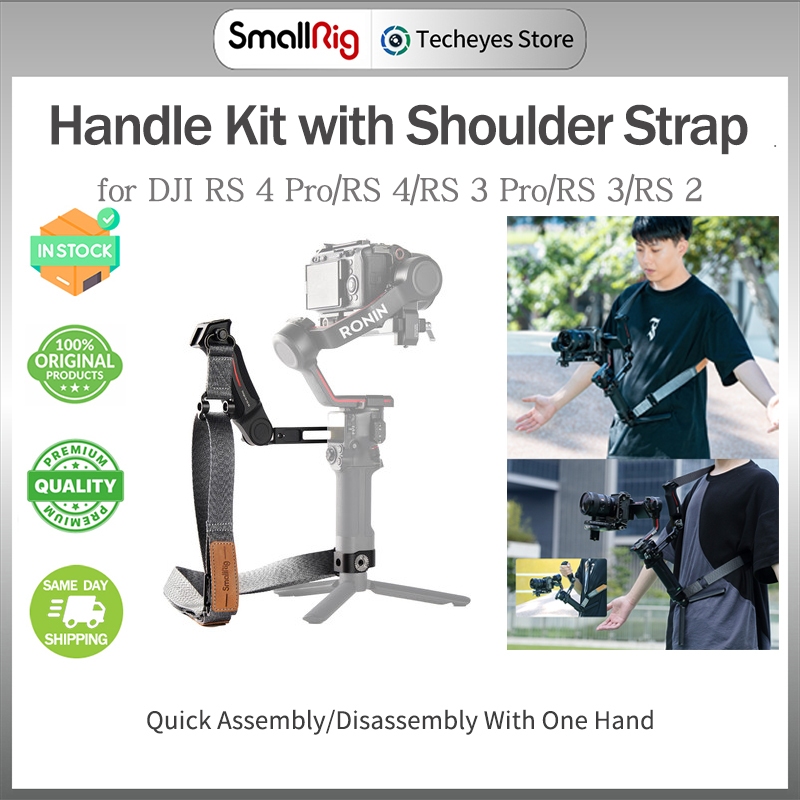 SmallRig Gimbal Sling Handgrip พร้อมสายคล้องไหล่สําหรับ DJI RS 4 Pro/RS 4/RS 3mini/RS 3 Pro/RS 3/RS 