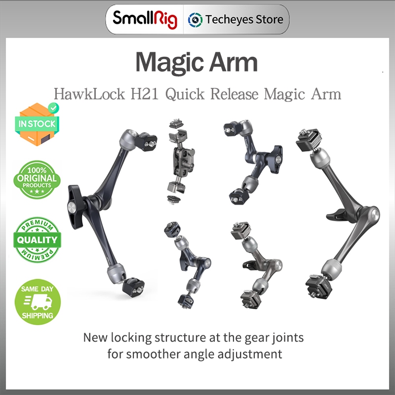 SmallRig Quick Release Magic Arm สําหรับกล้อง/จอภาพ/ไฟ LED และโทรศัพท์
