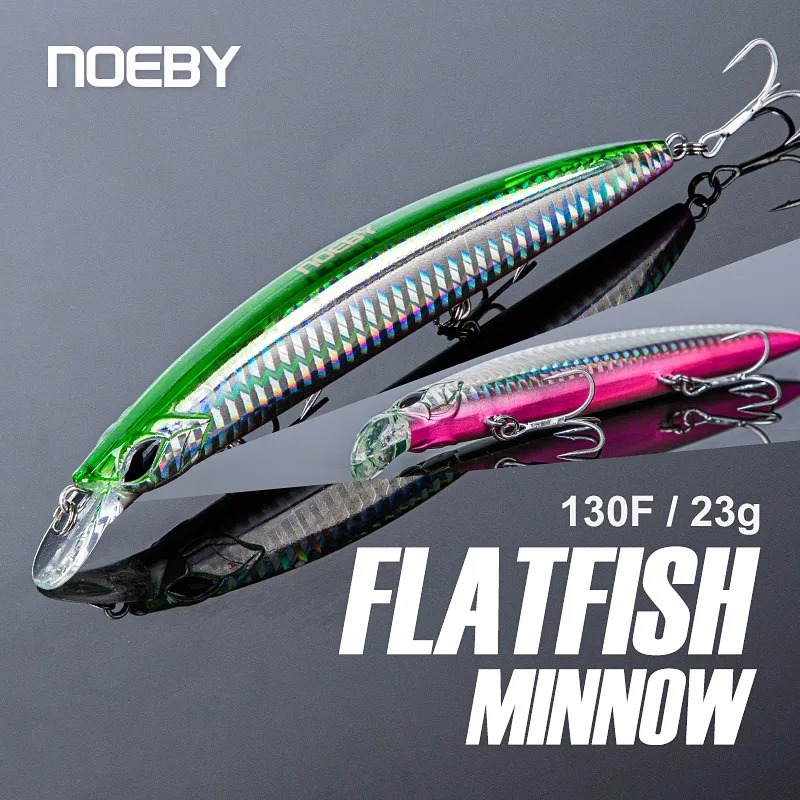 Noeby เหยื่อตกปลาประดิษฐ์ 3D 130 มม. 23 กรัม NBL9498