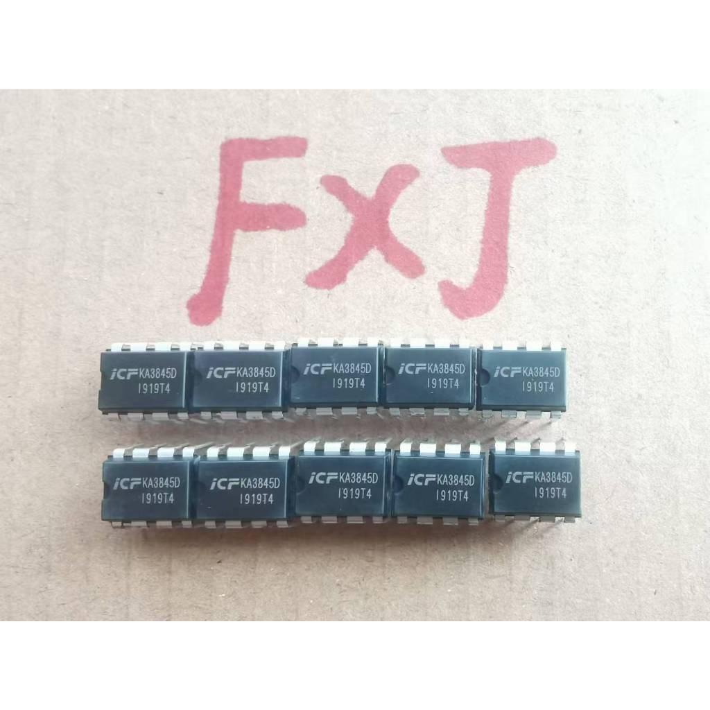((5 ชิ้น) Ka3845d ของแท้ KA3845 นําเข้าใหม่เอี่ยม DIP-8 IC วงจรรวม