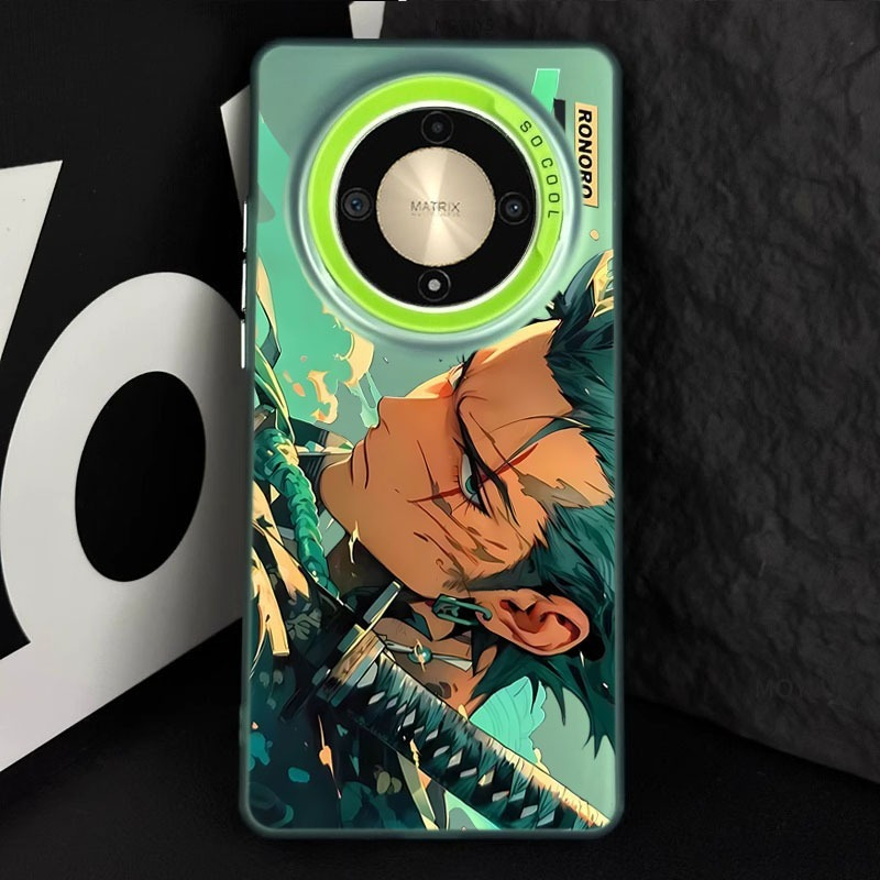 เคส Honor X9C X9D X9B X9A 5G เคส Honor X8C X8B X9C Smart เคสกันกระแทก ลูฟี่ โซโร วันพีช อะนิเมะ เคลื