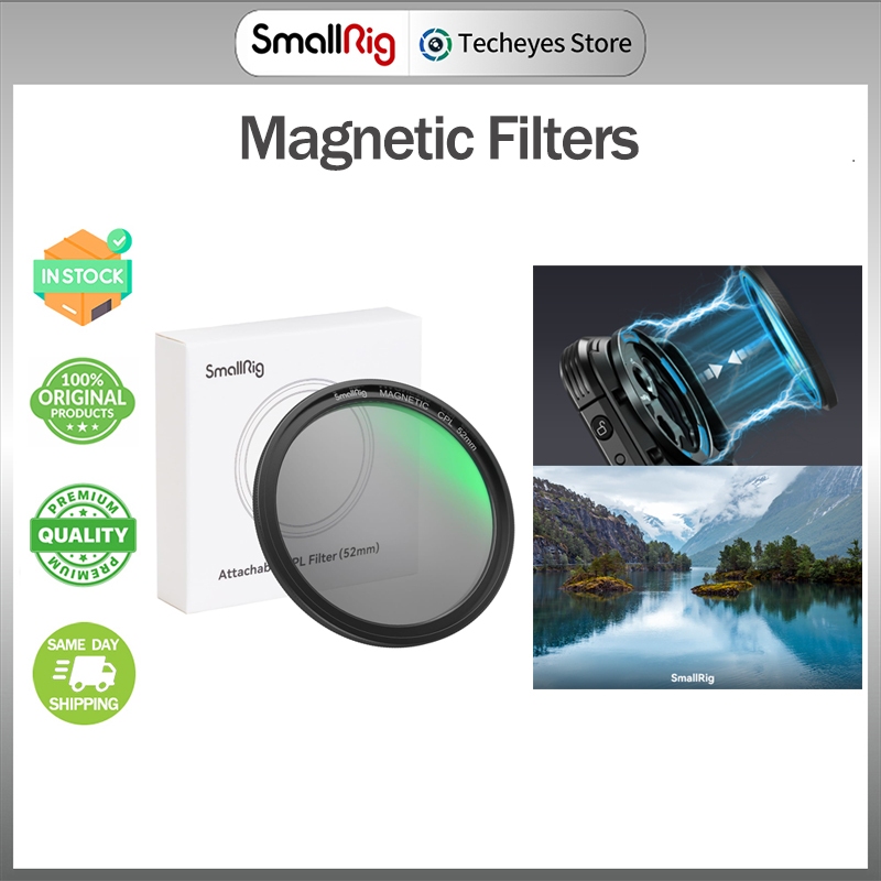 SmallRig 67 มม.แม่เหล็ก Filter (Mist Filter/CPL Filter/ND Filter) สําหรับการถ่ายภาพโทรศัพท์